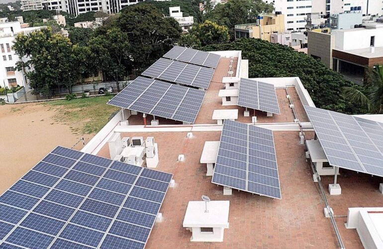 Commercial & Industrial Solar Rooftop Power Plant