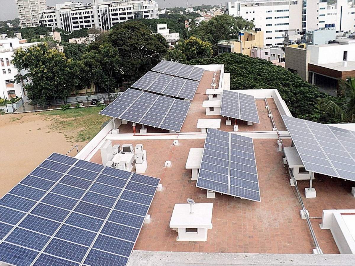 Commercial & Industrial Solar Rooftop Power Plant